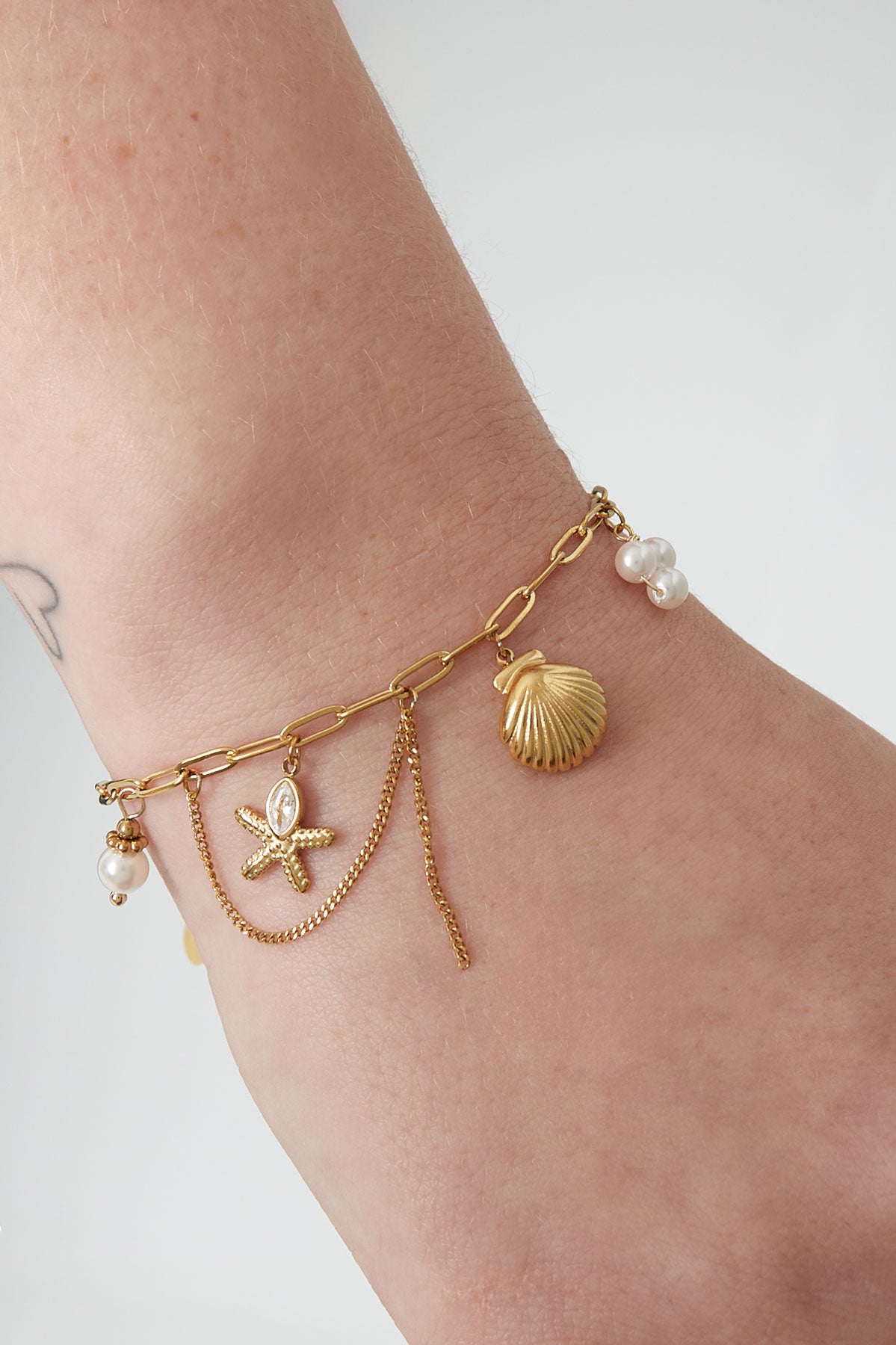 Armband - diep in de zee