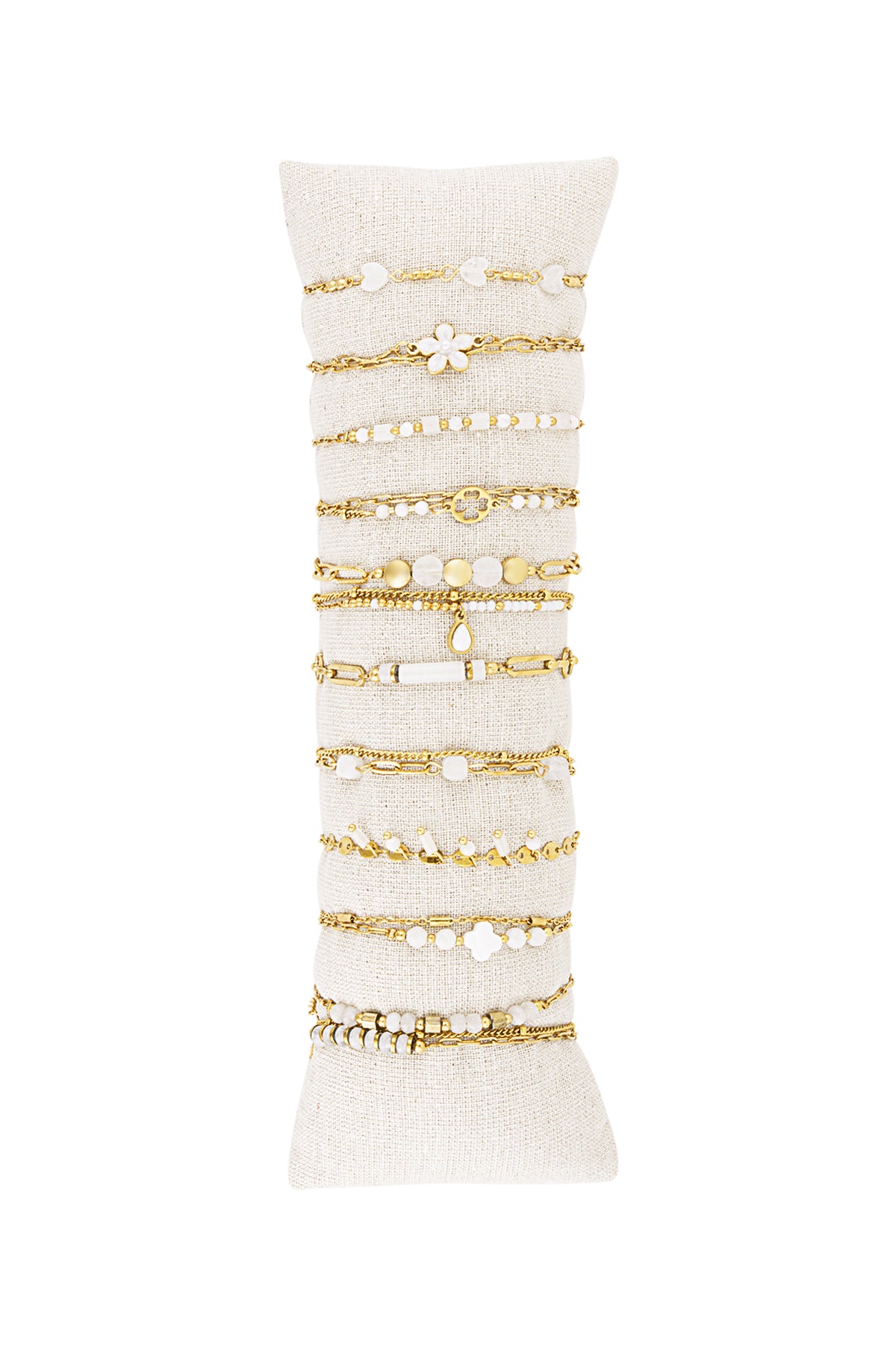 Armband beach vibes Wit