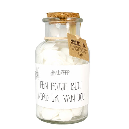 Handzeep- een potje blij - confetti