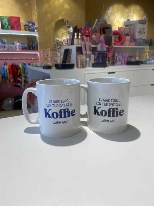 Koffiemok - er was eens.. warme koffie
