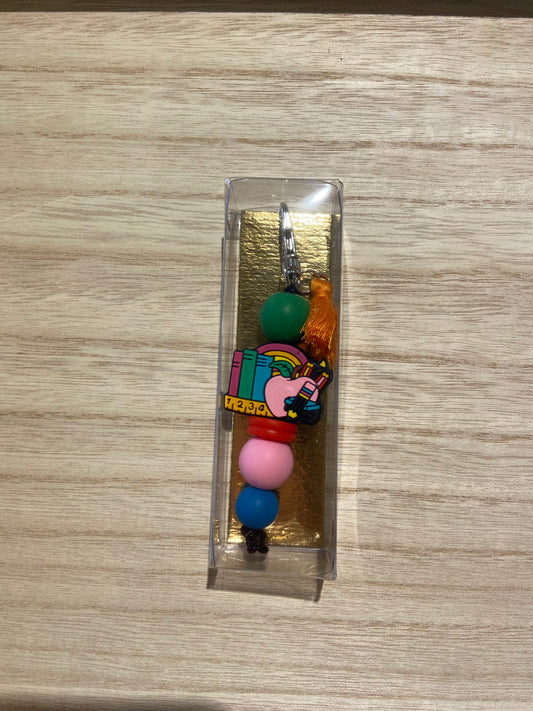 sleutelhanger leerkacht