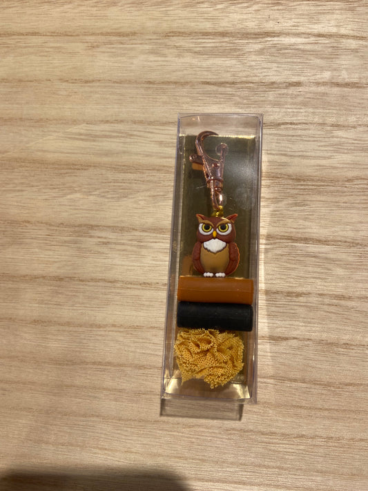 sleutelhanger wijze uil