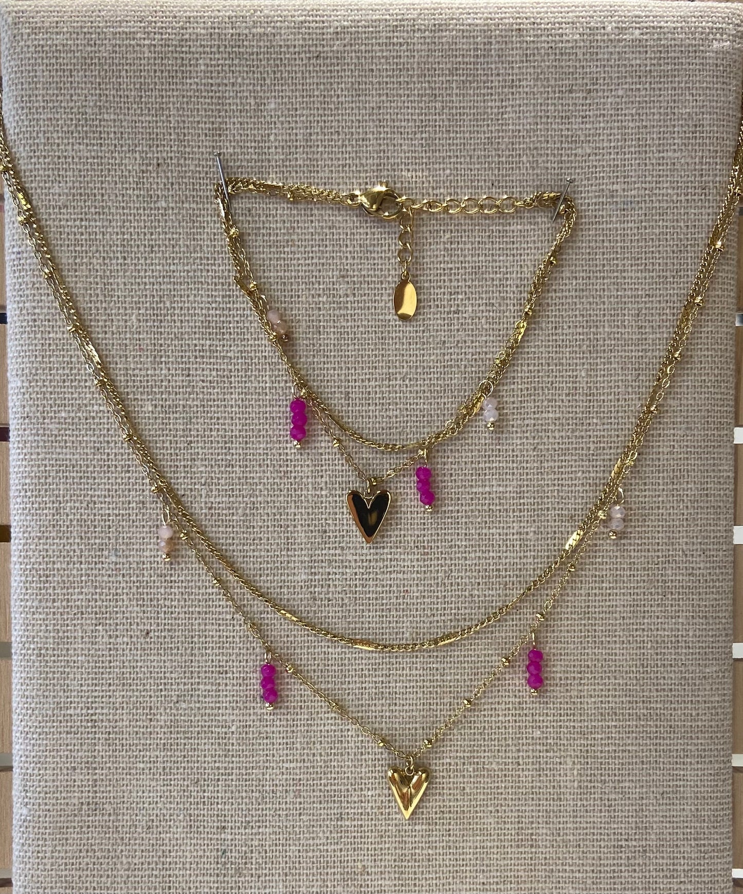 Dubbele ketting - love