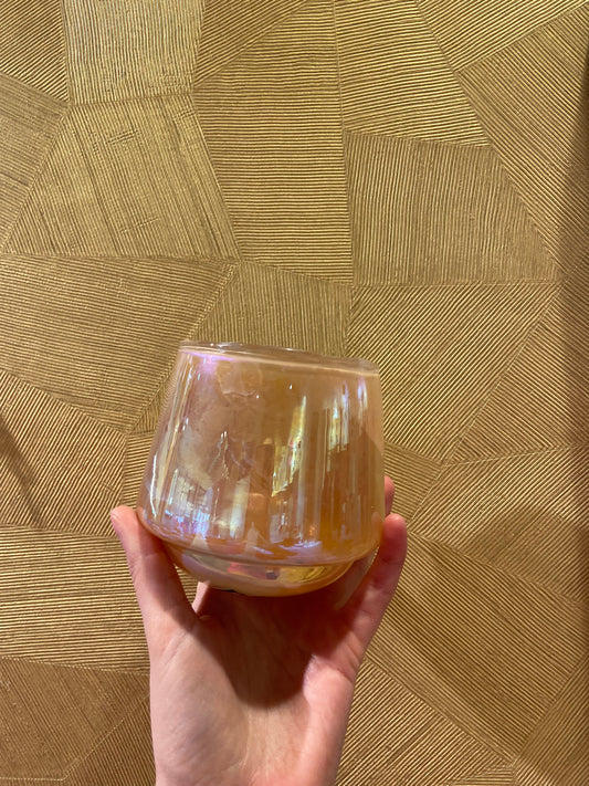 Glass Orange Balka 11*11*10cm
