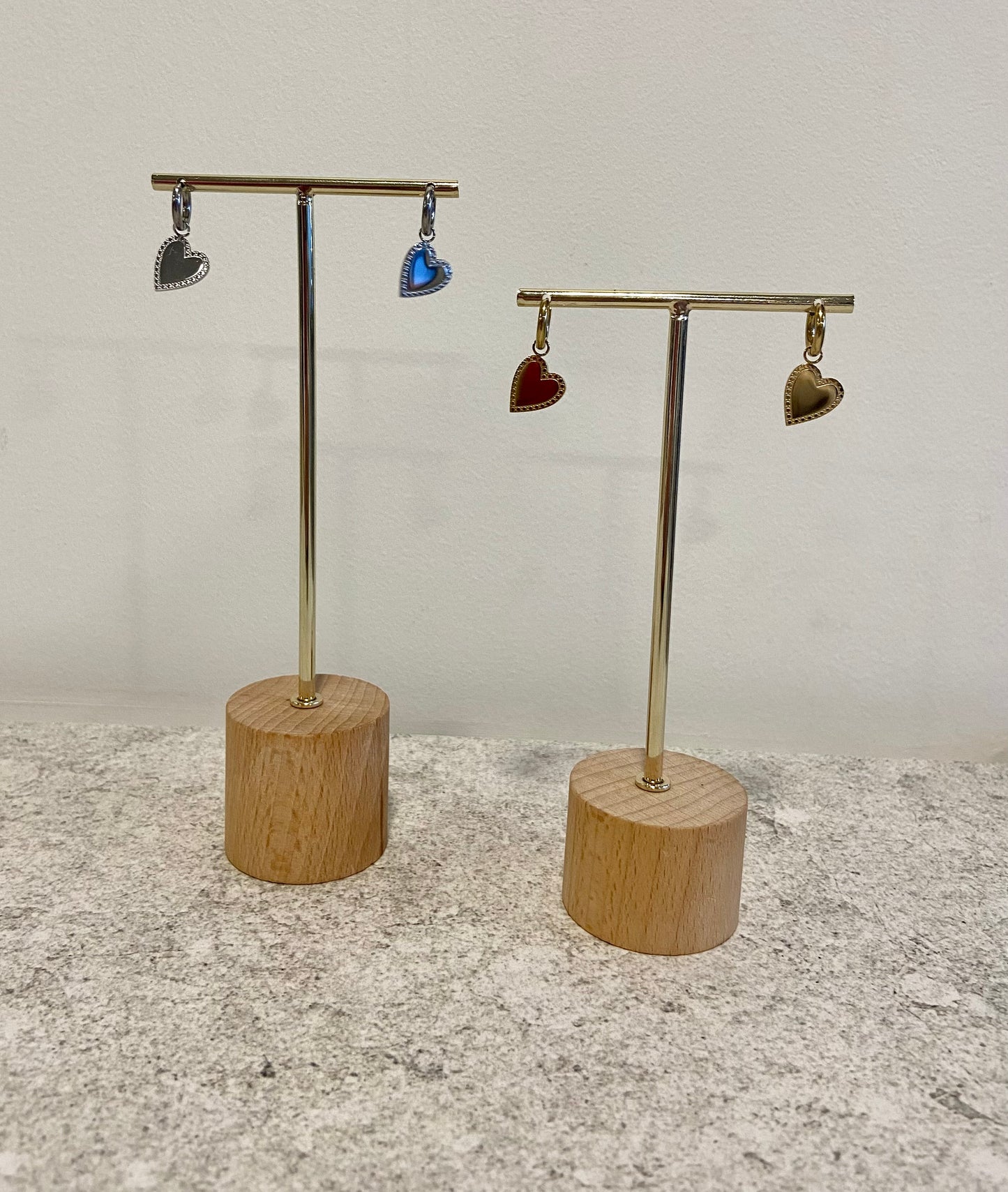 oorbellen hartjes hanger