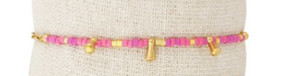 Armband colorpop Roze