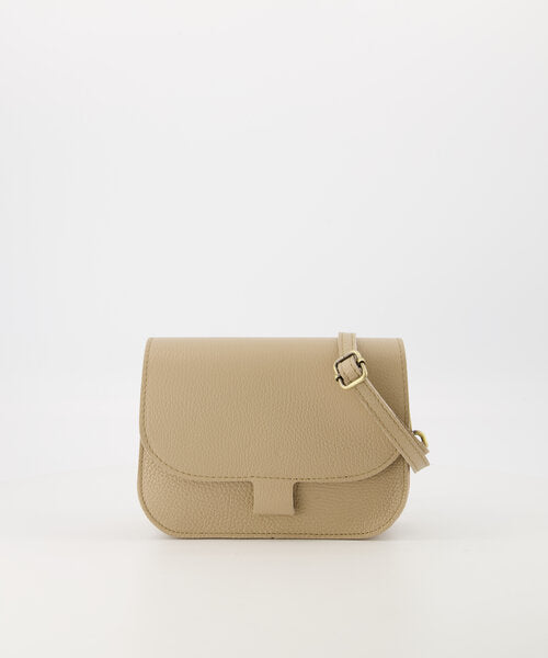 Handtas flora- taupe