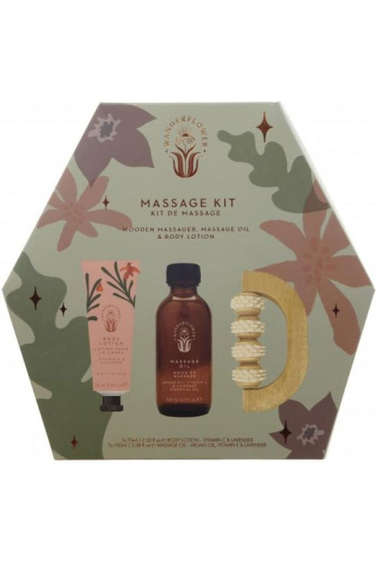 wanderflower - massage kit